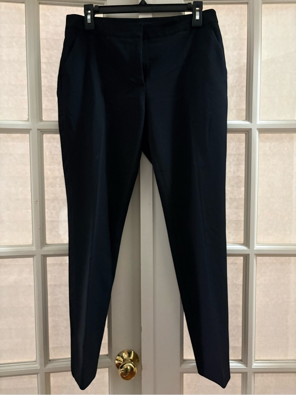Tommy Hilfiger Black Skinny Tuxedo Dress Pants